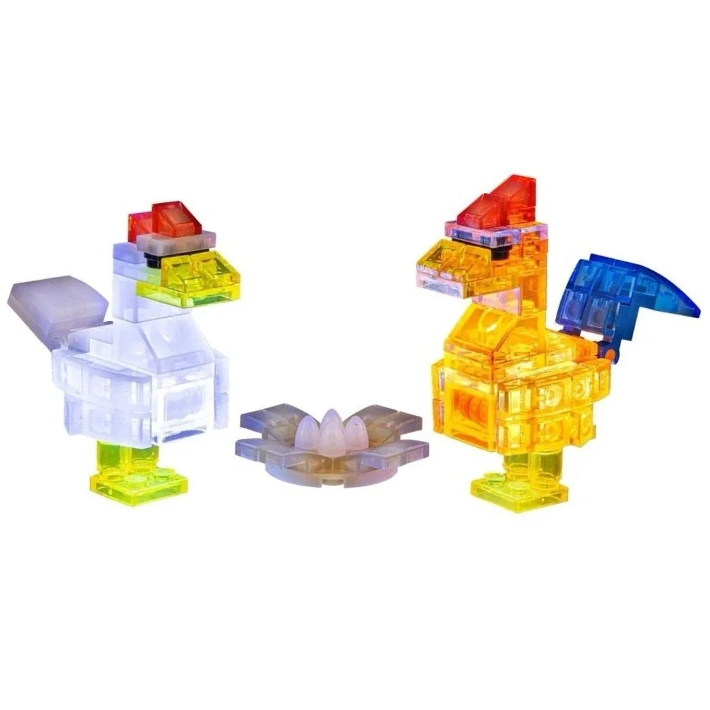 Laser‎ Pegs Creatures Chicken and Rooster 94 Piece Building Set #20411